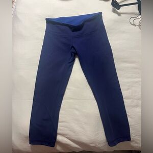 Lululemon reversible cropped leggings